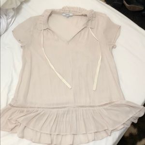 Never worn cream blouse, size xs
